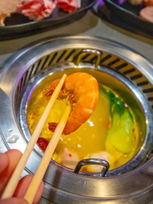 Hot pot seafood broth
